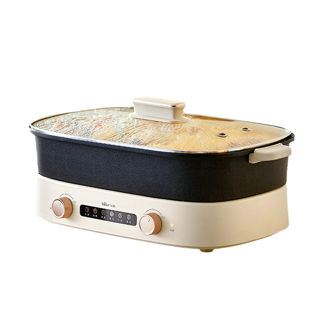 Bear split type electric hot pot Yuanyang pot large capacity