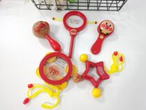 Newborn baby rattle hand rattle Soothing toy Baby early education grip sand hammer rattle 0-3-6 months