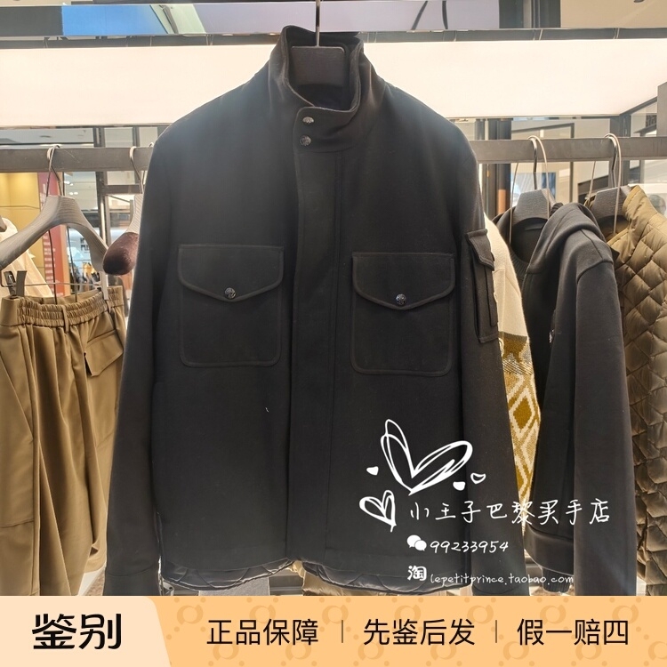 Paris Little Prince Moncler 2025 Autumn/Winter Men's Patchwork Stand Collar Jacket Avoine Paris Little Prince Moncler 2025 Autumn/Winter Men's Patchwork Stand Collar Jacket Avoine