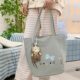 Korean style cute canvas bag for women new casual and versatile