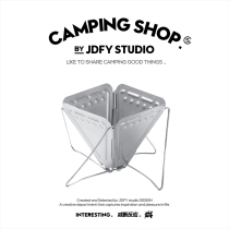 Outdoor camping coffee filter bucket holder stainless steel portable foldable convenient drip rack durable steel sheet holder