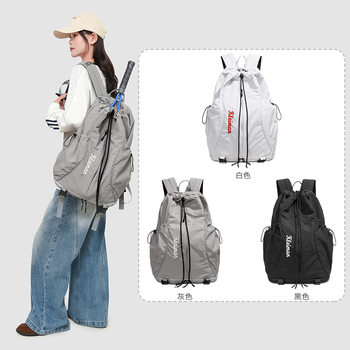 2026 new cross-border tennis backpack, same style for men and women, large capacity backpack, sports fitness badminton bag
