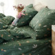 Clearance processing slightly flawed cotton sheets pillowcases single double quilt cover 1.5m1.8m student dormitory bed