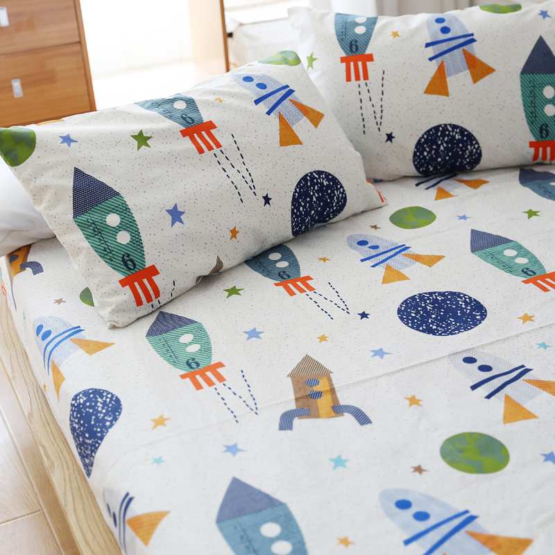 Cotton old coarse cloth sheet one piece thickened encrypted cotton 1 5 1 8m double quilt 1 2 student dormitory bed