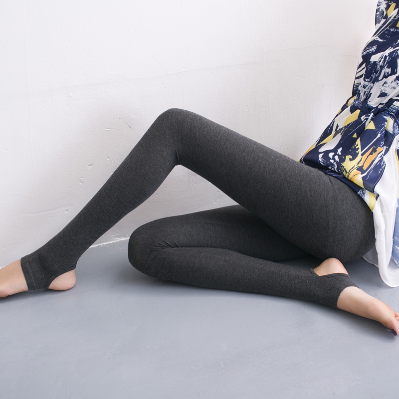 Summer Thin Modal Cotton Foot-Stepping Leggings for Women to Wear High-Waisted Large Size Slimming Look and Fattening Stretch Pants