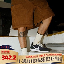 STRL 20SS heavy corduroy dyed loose casual street tooling shorts