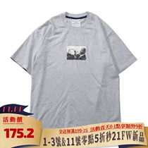 STRL 21SS beautiful Louis Wonderful People print loose casual short sleeve T-shirt TEE