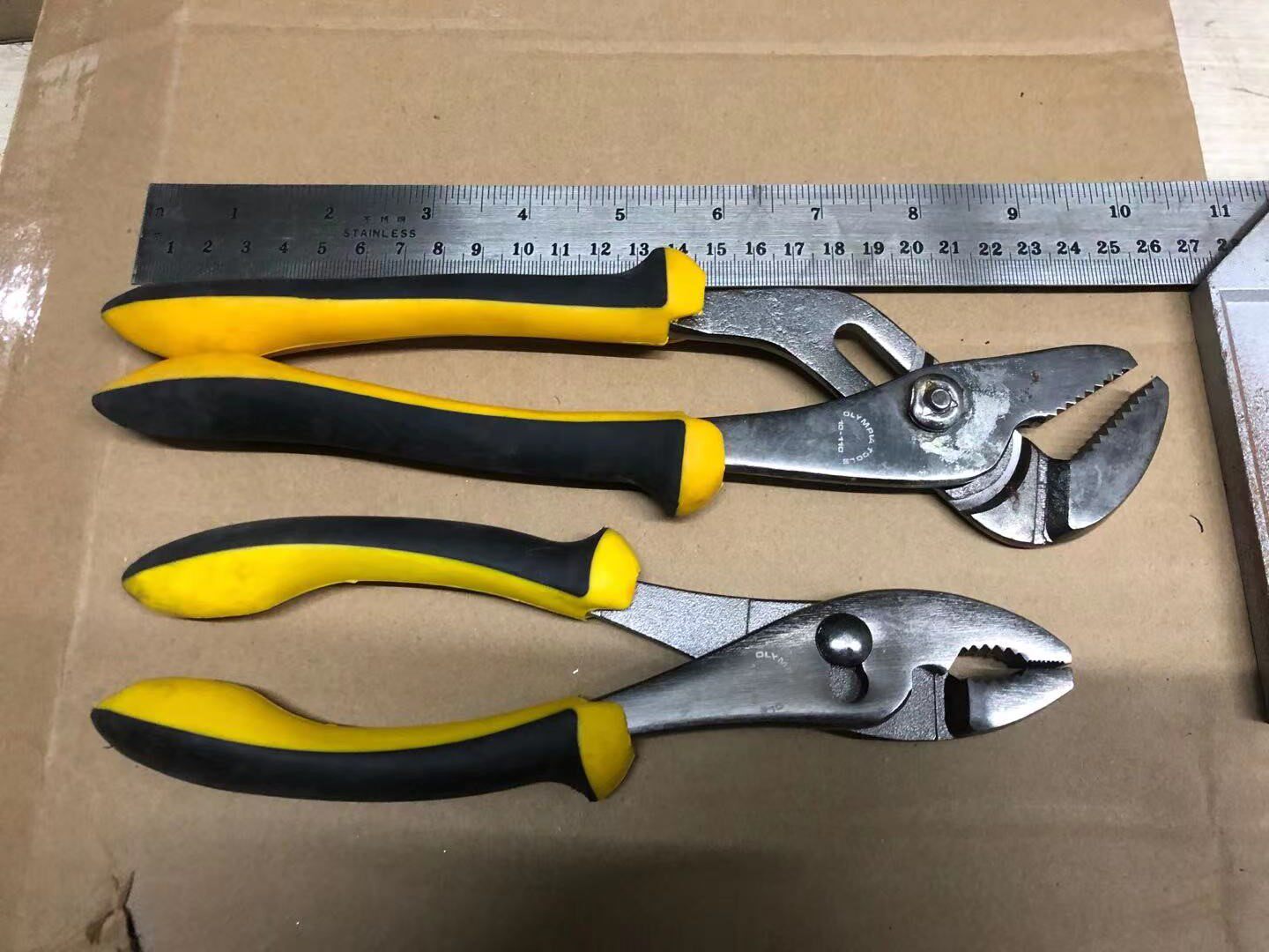 Export European and American stocks Olympia 8-inch carp pliers 10 inch water pipe pliers stock Out of stock