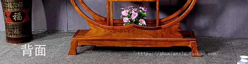 Đồ nội thất bằng gỗ gụ hedgehog gỗ đàn hương đỏ gỗ cẩm lai lớn hoa mận khung bogu khung gỗ rắn Khung cổ Trung Quốc Tủ lưu trữ Duobaoge - Kệ
