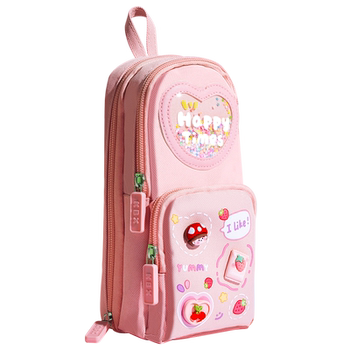 Handheld school bag pencil bag large capacity high-value stationery bag