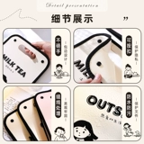 Портативная папка, многослойный вместительный и большой орган для школьников, сумка для хранения, обучающие канцтовары, для средней школы, сортировка