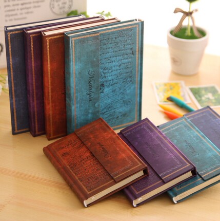 金谷怀旧经典磁扣本 复古记事本 创意笔记本 日记本子