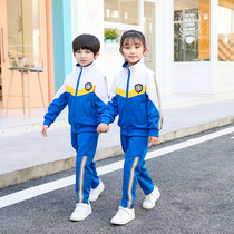 School uniform set primary school students spring and autumn clothes new childrens sportswear class clothes three sets kindergarten Garden clothes teacher clothes