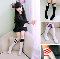 Childrens high socks boys and girls knee socks football socks college socks stockings sports Joker Korean version
