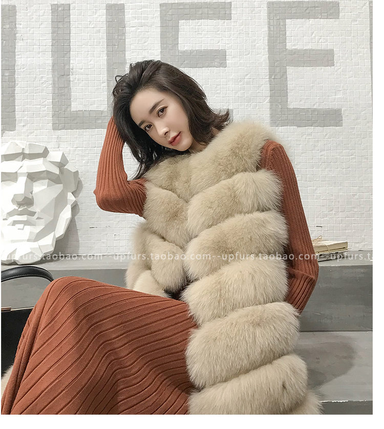 Manteau de fourrure femme UPFURS - Ref 3173999 Image 32