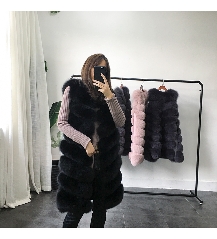 Manteau de fourrure femme UPFURS - Ref 3173999 Image 45