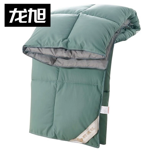 Утепленное хлопковое одеяло с пухом