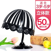 Черный, трехмерный, 50см