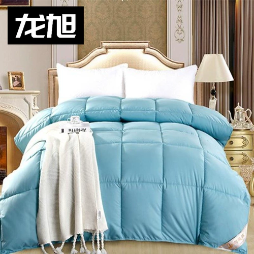 Утепленное хлопковое одеяло с пухом