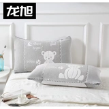 Хлопковая марлевая подушка для влюбленных для домашнего использования, полотенце