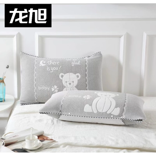 Хлопковая марлевая подушка для влюбленных для домашнего использования, полотенце