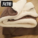 Удерживающее тепло квадратное одеяло для младенца для детского сада, увеличенная толщина