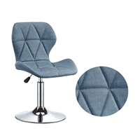 Голубая кожаная имитационная ткань карлика