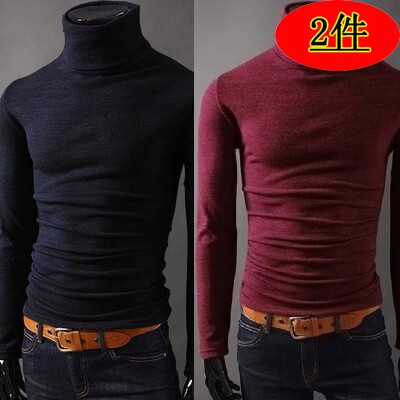 Cheap spring autumn new sweater male Korean version trendy men's autumn clothing blouses fashion knit undershirt male tide sanitary clothes