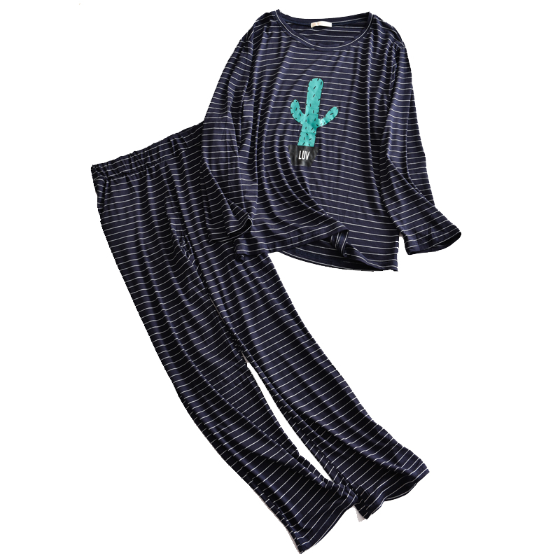 Pyjama mixte OTHER   en Viscose à manches longues - Ref 3005886 Image 5