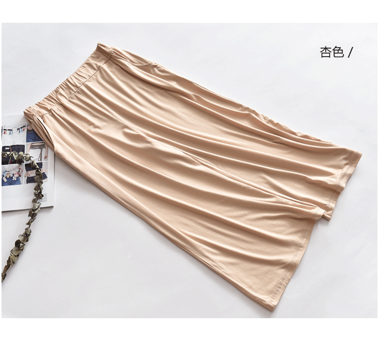 Gà rán khuyên dùng Modal Pajama quần nữ mùa hè 9 quần mỏng phần thoải mái rộng co giãn kích thước lớn điều hòa không khí nhà lông thú quần bộ mặc nhà