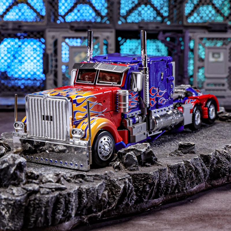 Ct-10 Optimus Prime Movie-Style Muscle Column Transformable Toy Model Robot Autobot
