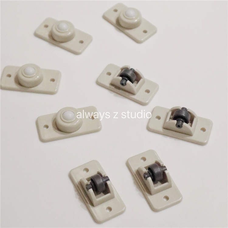 AlwaysZ paste self-adhesive pulley universal wheel small home mobile pulley ball rubber wheel small wheel