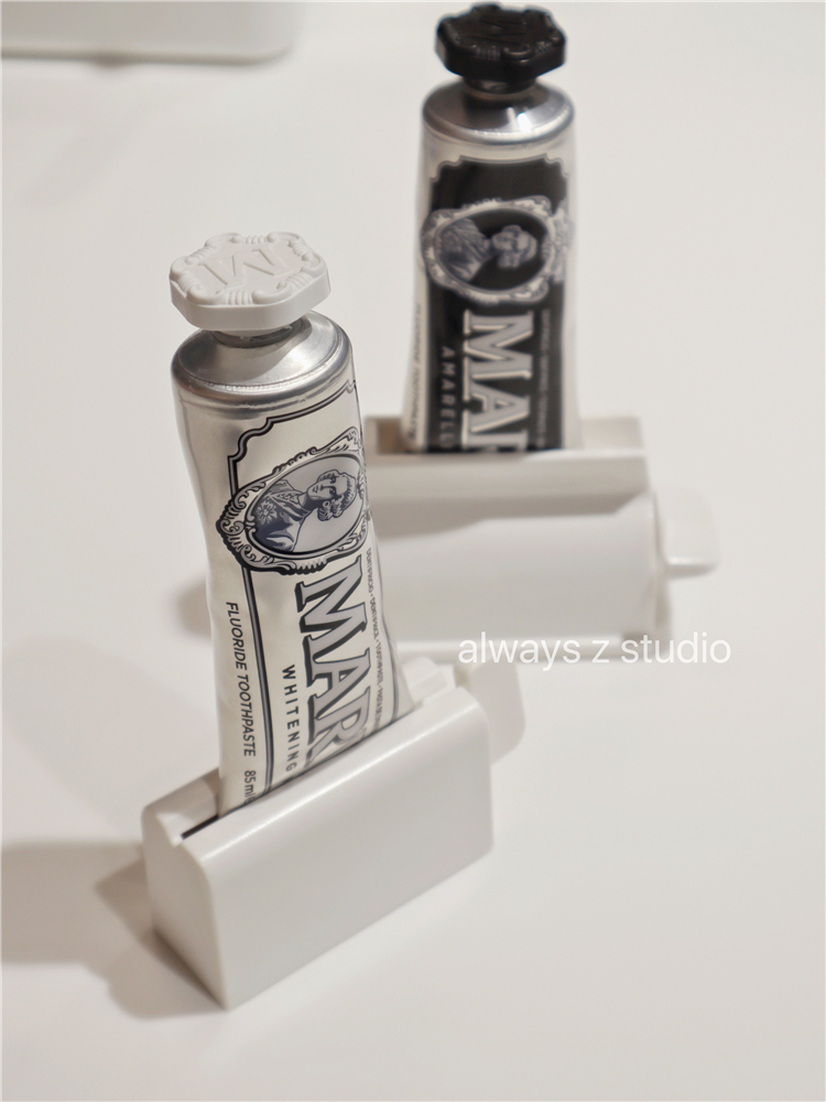 AlwaysZ Squeeze Toothpaste Rack Squeeze Base Bathroom God Extruder Toothpaste Toothpaste Storage