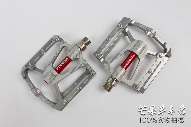 Педали для велосипеда meroca 自行车脚踏 du培林 轴承 公路车铝合金脚蹬 山地车脚踏板 31903662