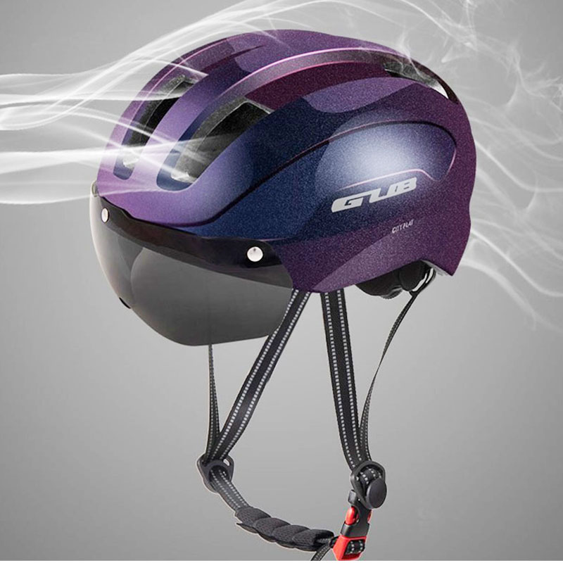 GUB CITY PLAY mountain road bike riding helmet chameleon goggles ultra-light pneumatic safety helmet
