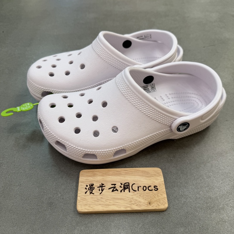 Crocs 26 Classic Flat-Soled Crocs Sports Outdoor Beach Breathable Sandals Clogs 10001