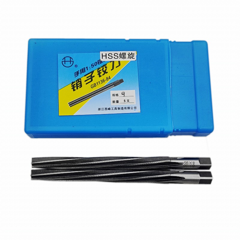 Zhejiang Xifeng 1:50 spiral taper reamer pin reamer 3 4 5 6 7 8 9 10 12mm hand use
