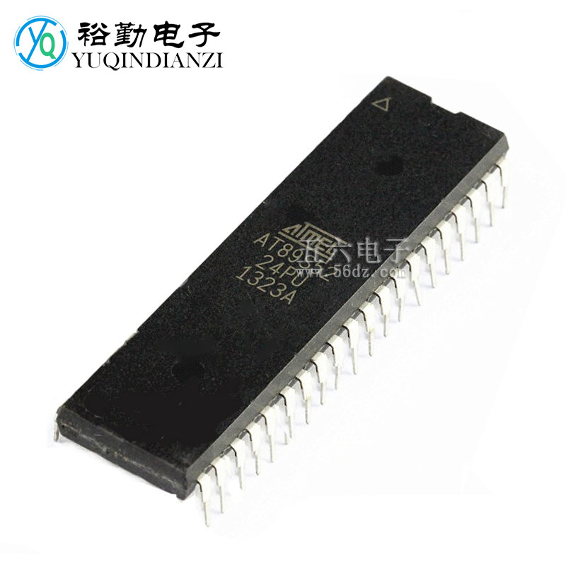单片机 AT89S52 89S52 芯片 51单片机 DIP40 直插 ATMEL