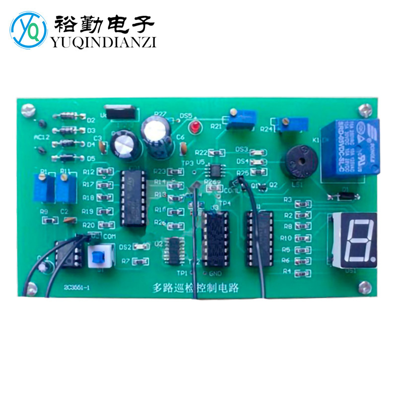 Multi-channel inspection control circuit welding kit Shandong electronic circuit assembly and application skills competition parts