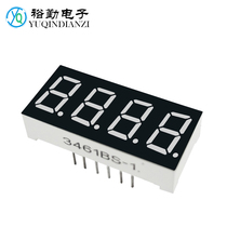 4-digit digital tube common cathode and common anode four-digit seven-segment LED display 0 36-inch red clock display module