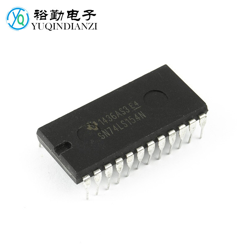 逻辑器件 数字逻辑芯片 74LS154 DM74LS154N 直插 全新原装