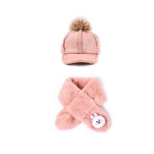 Youkoli children's scarf boys' scarf autumn and winter infants and young children warm thickened plush baby small scarf girls