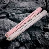 [Летающая бабочка без рамок] [Оригинал] Летающая бабочка без рамок Жаворонок Небесная стрела Жаворонок Алюминиевый нож-бабочка Практический нож без кромки