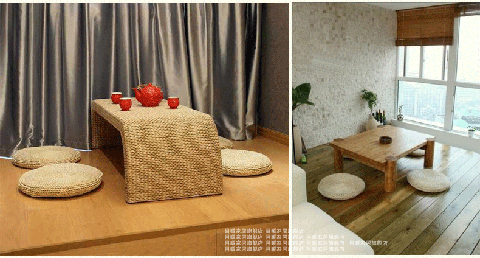 Trưởng đệm futon đệm dày cửa sổ ấm rơm tatami futon đệm và nhấn đệm pad Zen Baidian - Ghế đệm / đệm Sofa thảm trải ghế gỗ mùa hè