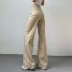 2026 New Ultra High Waist Stitched Loose Straight Wide Leg Jeans Slimming Versatile Stretch Mild Pants Women