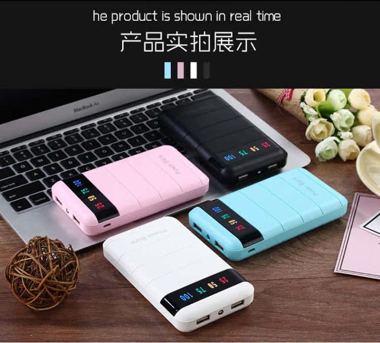 Sạc kho báu mini xách tay dễ thương phổ 20000 mAh phim hoạt hình nhỏ gọn siêu dễ thương điện thoại di động điện thoại di động