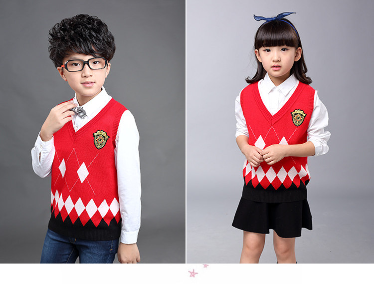 Gilet fille en cachemire - Ref 2071672 Image 13