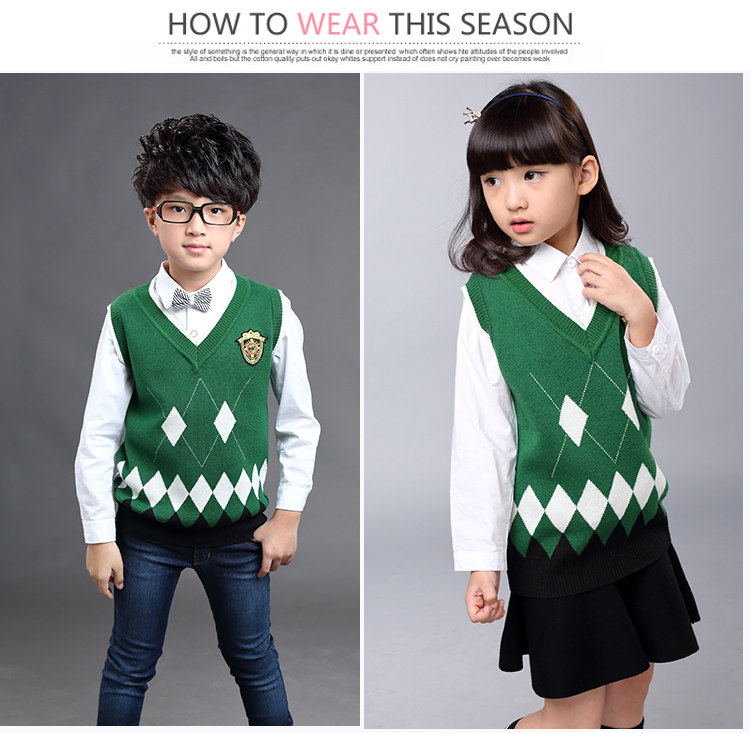 Gilet fille en cachemire - Ref 2071672 Image 14