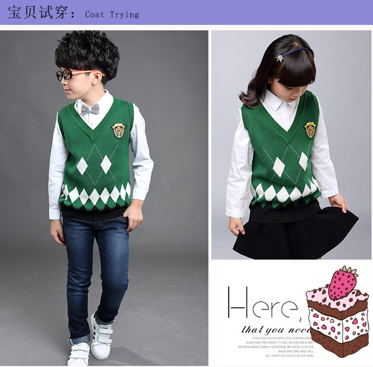 Gilet fille en cachemire - Ref 2071672 Image 16