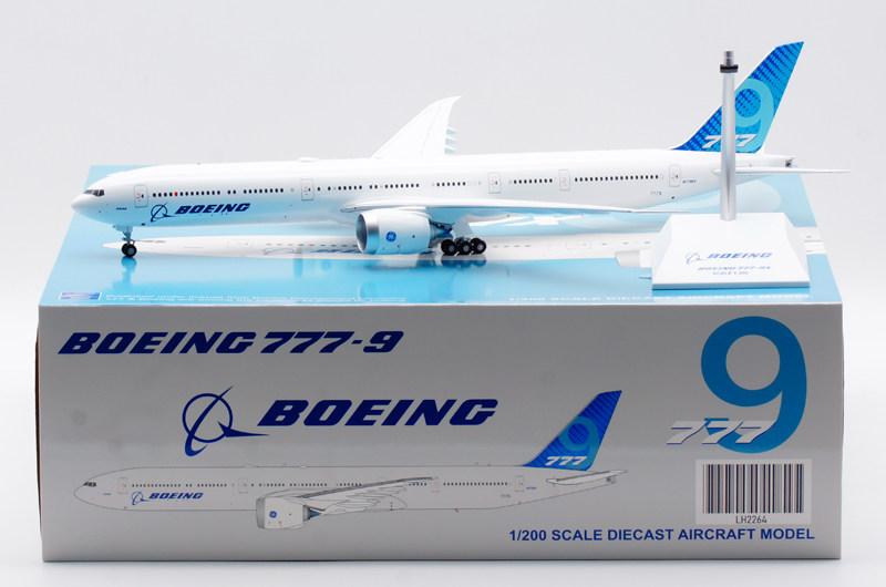1:200 JC Wings Boeing Company White Color B777-9x Diecast Aircraft